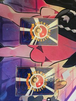 Pocket monster random cards 2 cards