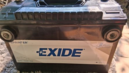 EXIDE 12v battery NEW