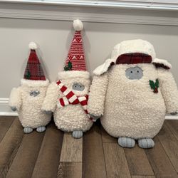 Christmas Stuffed Yeti’s 
