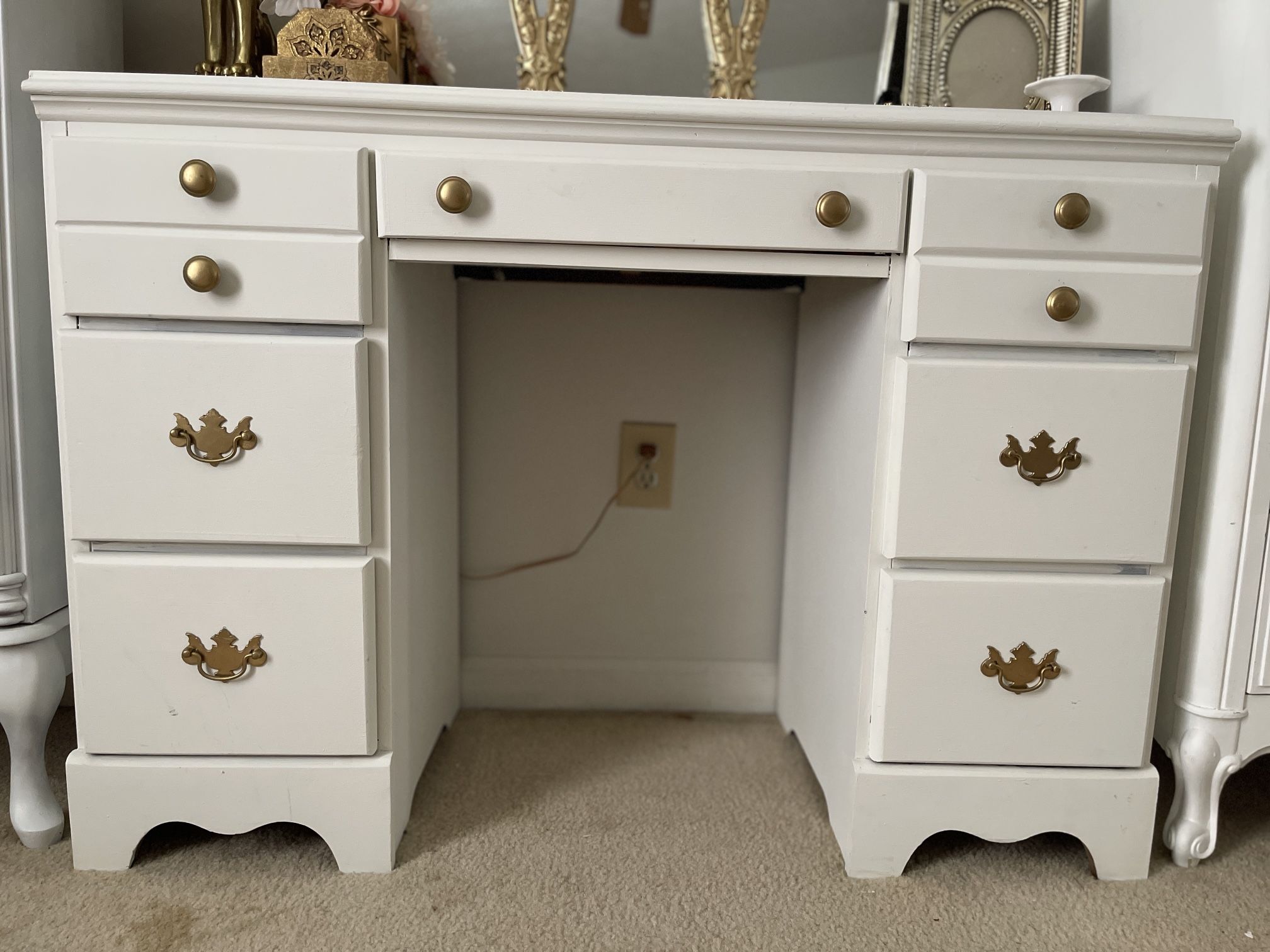 White Vanity/ Dressing Table