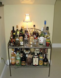 Iron Marble Mini Bar (Heavy Real Iron)