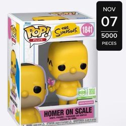 Funko POP! Ultra Homer on Scale #1841 LE 5,000 W/Hard Stack