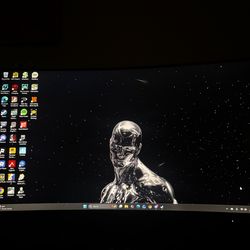 Aoc 27” Curved Monitor