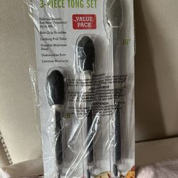 Cuisinart 3 Pc Tong Set
