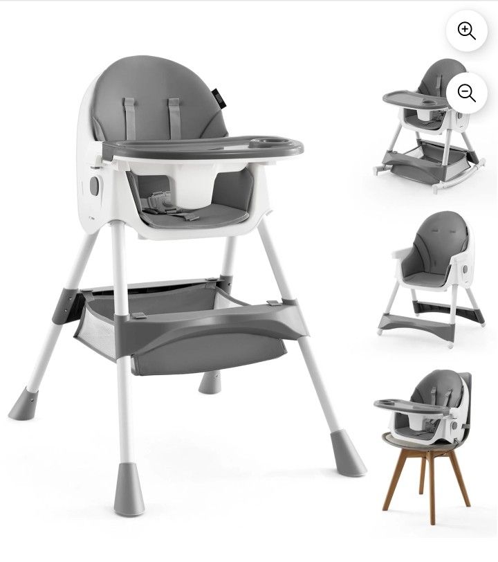 HARPPA 4-in-1 Convertible High Chair for Babies and Toddlers, Feeding Chair