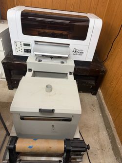 DTF Printer with heater shaker