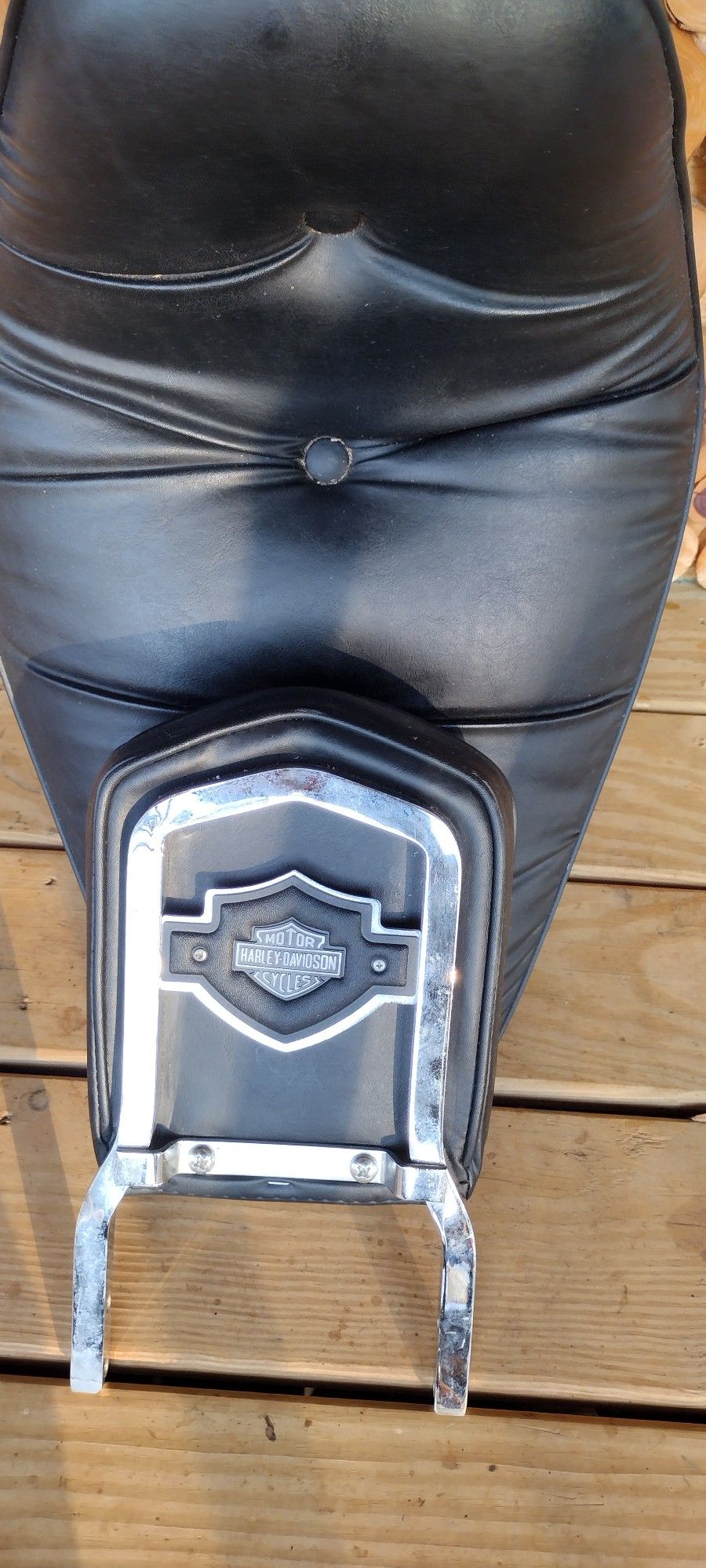 Motorcycle Seat, Black