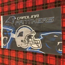 Brand New Carolina Panthers Flag 