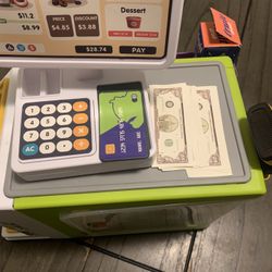 Cash Register With Drink Dispenser Toy 