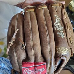 RAWLINGS PP110BR Leather Baseball Glove 11" Right Hand Throw RHT Youth