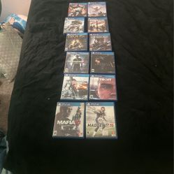 Ps4 Games Not Scratched Not Used 