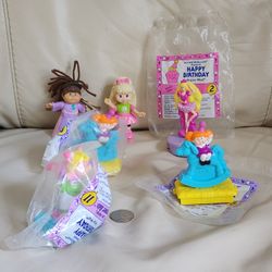 Summer Time Pretend Play Set 6 Dolls McDonald's 1(contact info removed) Happy Meal Mappet Babie & Cabbage Patch Dolls, Barbie Doll  Interactive Toys