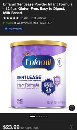 Enfamil Gentlease