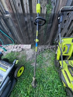 Cordless ryobi trimmer