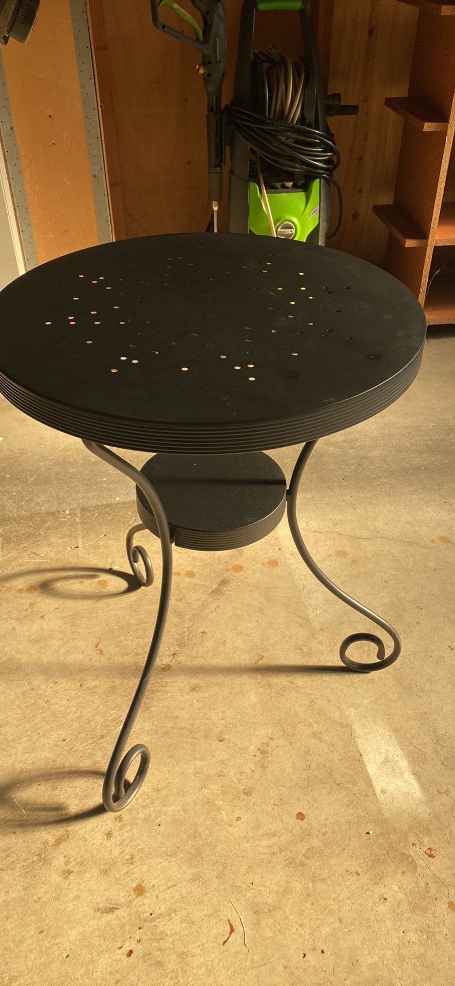 Metal Side Table Or In Table