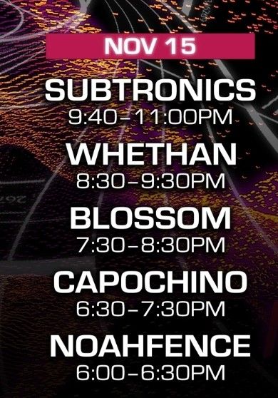 1 Ticket to Subtronics & Whethan 11/15