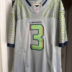 Nike Seattle Seahawks EMMANWORI #3 NFL Football Jersey L Rivalry Jersey