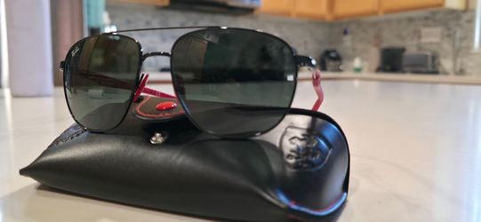 Rayban Ferrari Greenish tinted lenses