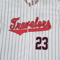 Mike Trout Arkansas Travelers Minor League Jersey SGA Rare Adult Large 