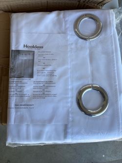 Shower curtain white new