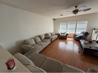 4 Piece Sofa Set Beige