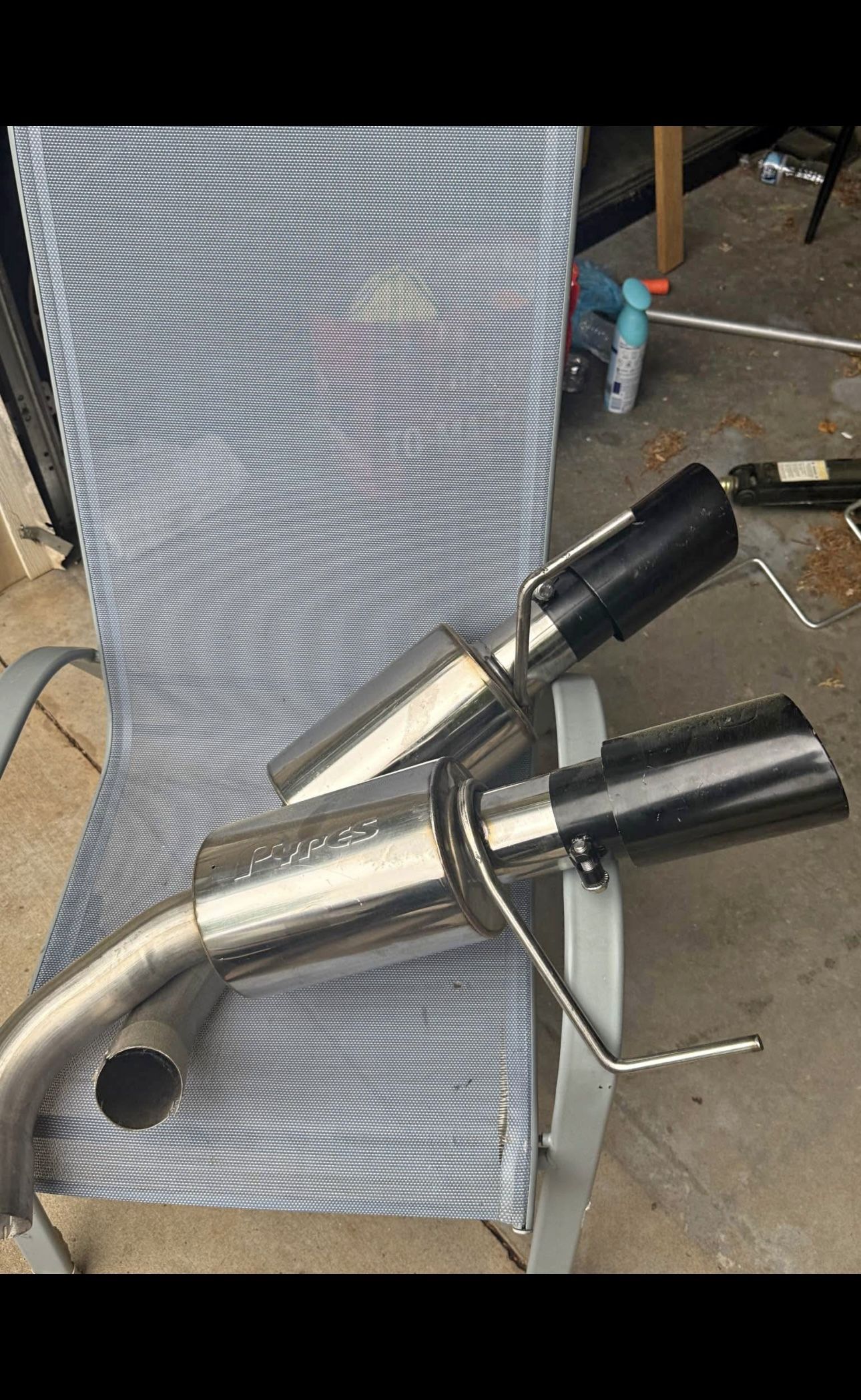 Muffler for 15-17 mustang gt