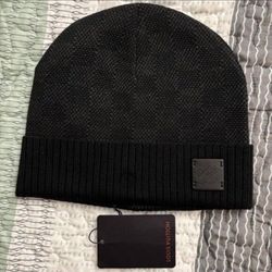 Black Louis Vuitton Beanie