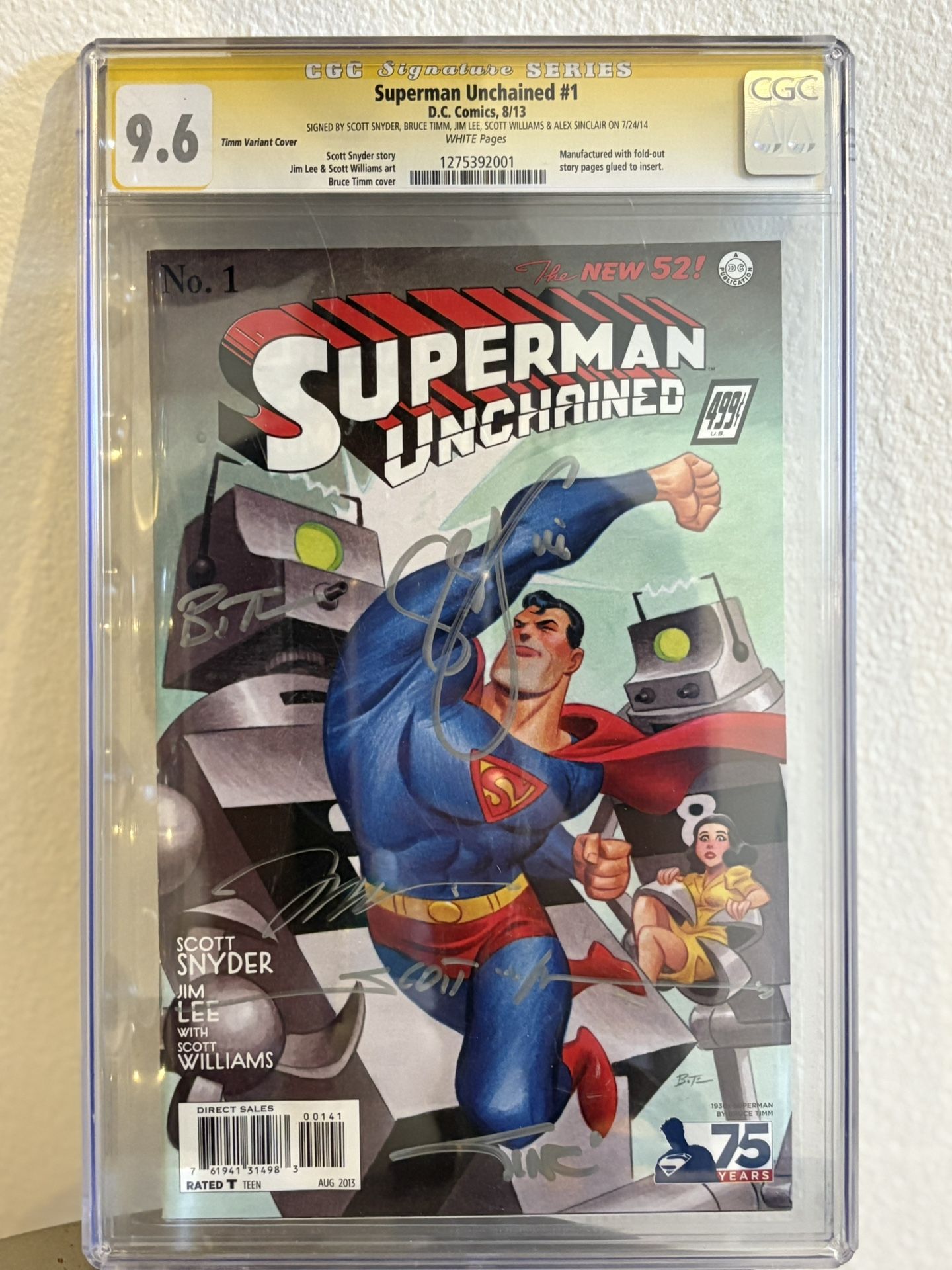 Superman Unchained 9.6 BRUCE TIMM