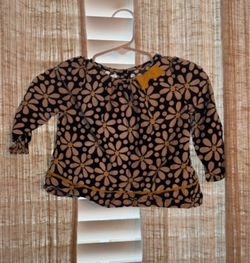 Gymboree Girls Floral Long Sleeve Top