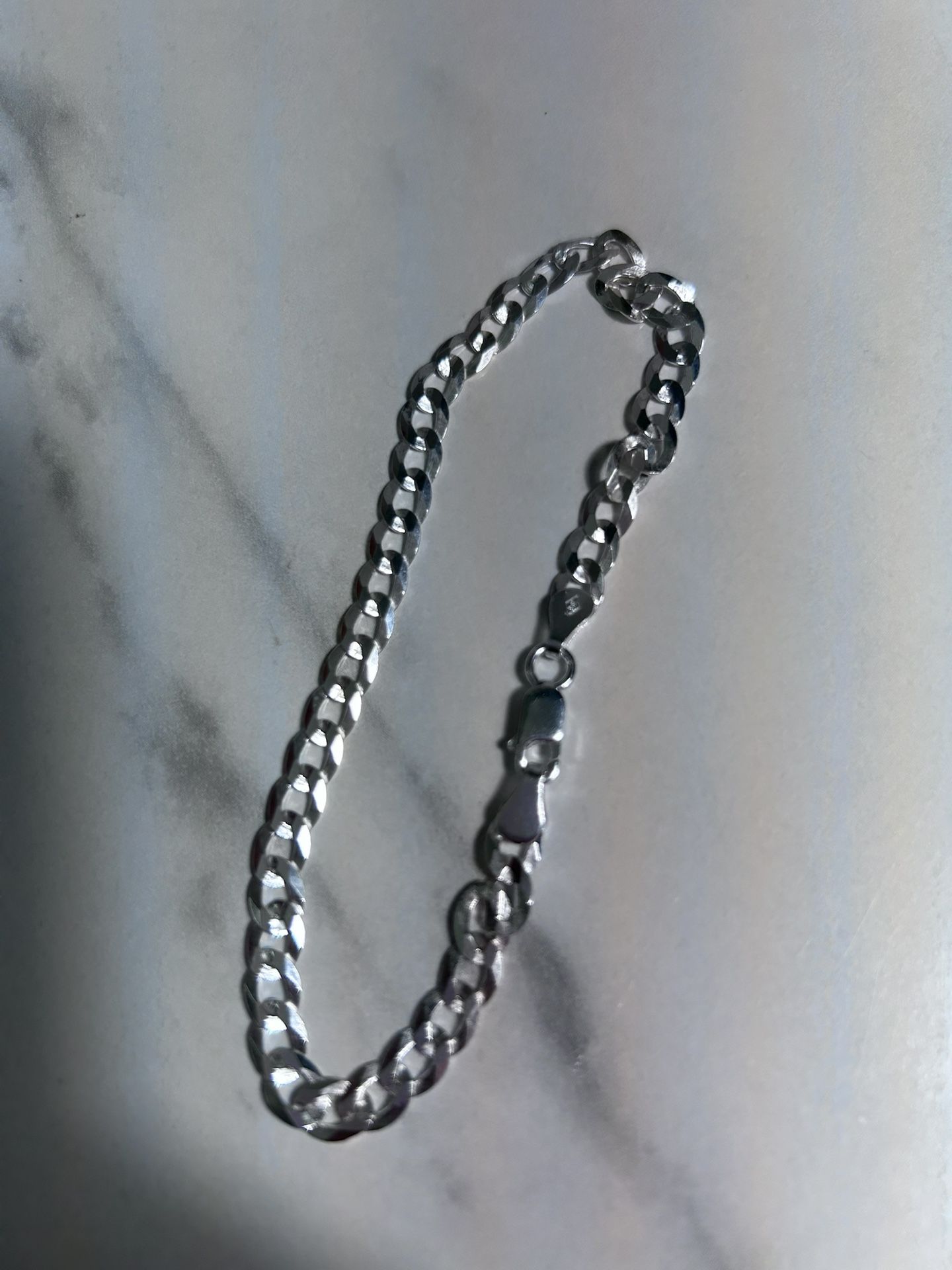 8” Sterling Silver Bracelet 
