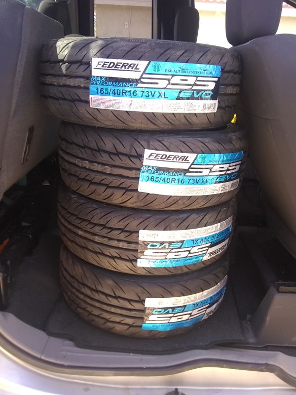 4 165 40r16 Federal 959 Evo For Sale In La Quinta Ca Offerup
