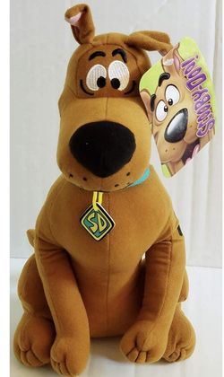 Scooby Doo Sitting 9” Plush Plush With Tags - New Toys & Collectibles
