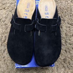 Birkenstock Boston Clogs Black