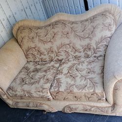 One Love Seat And A Chair 