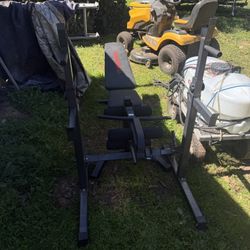 Workout Bench And Rack 