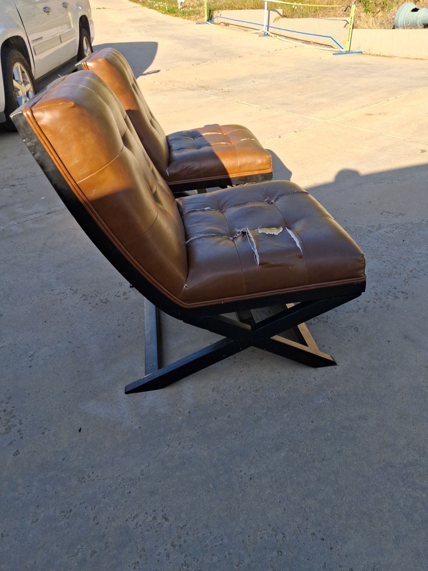 Two Ashley home furniture chairs