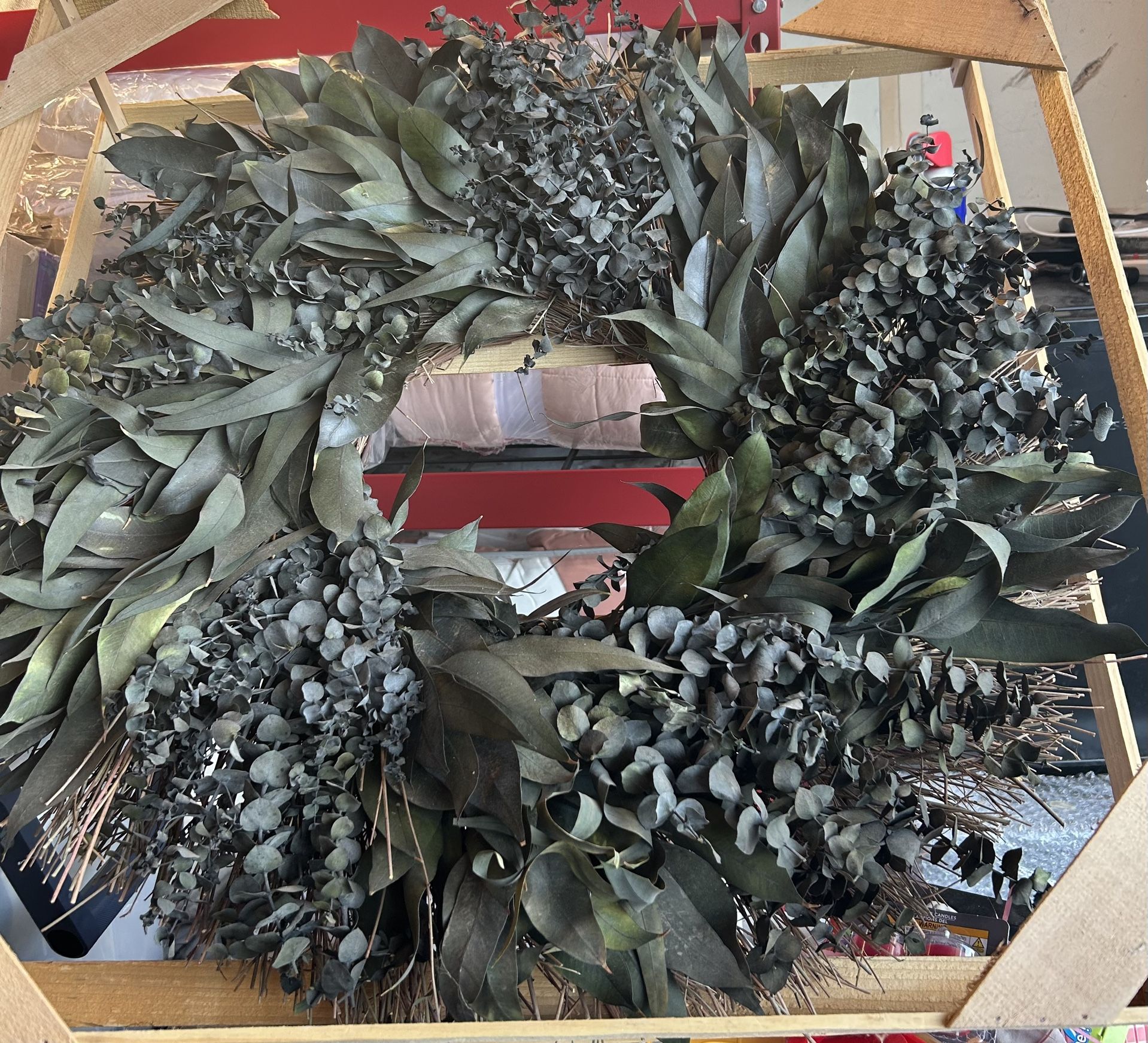 Bees And Willow Mix Eucalyptus Wreath