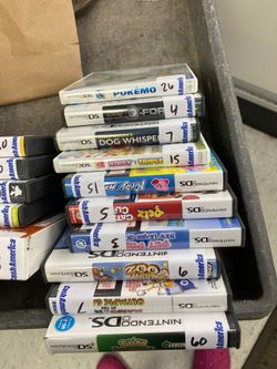 Nintendo games ds used