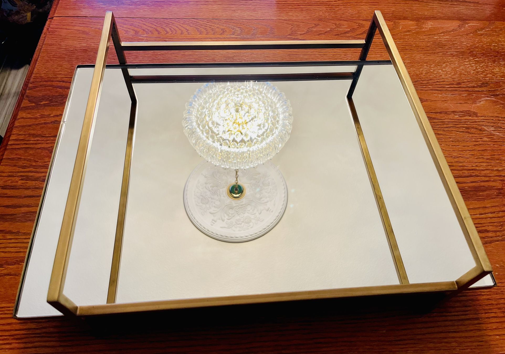 Charles Brass Mirror Tray