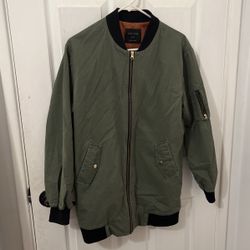 Oversized Bomber Jacket