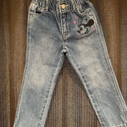 Gap Minnie Mouse Jeans Size 3 (toddler)