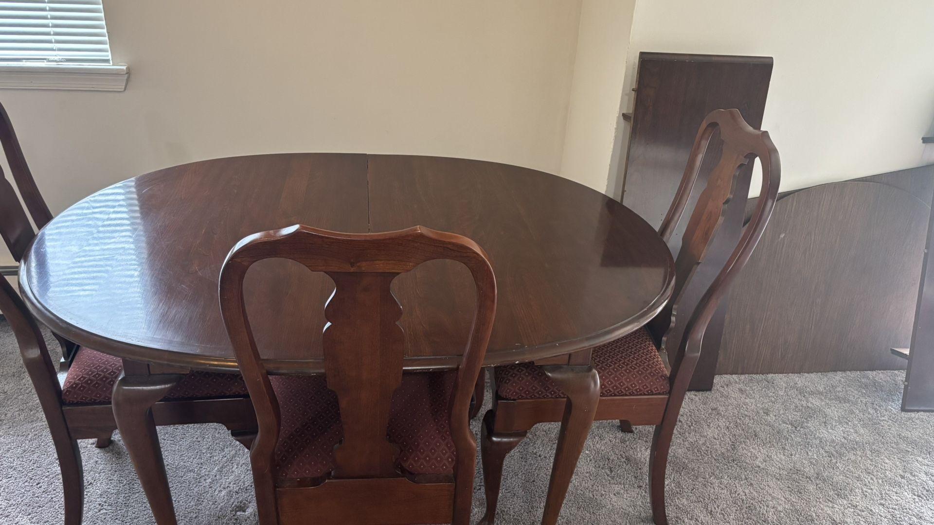 Dining Table Extendable With 3 Chairs