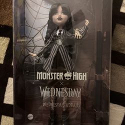 WEDNESDAY MONSTER HIGH DOLL