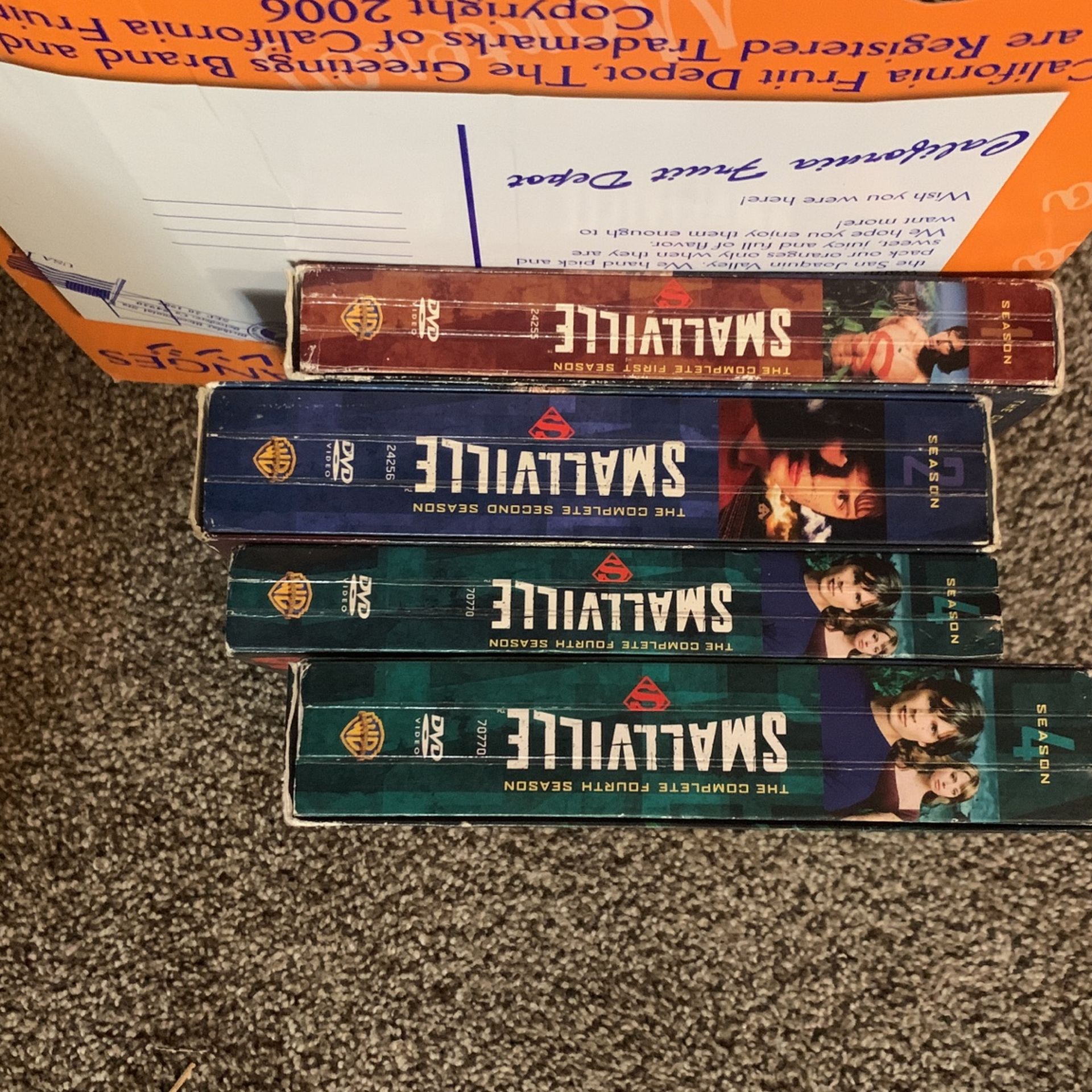 Season 1-4 Of Smallville