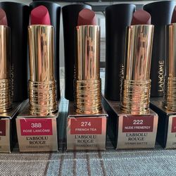 Lancome Matte Lipsticks 