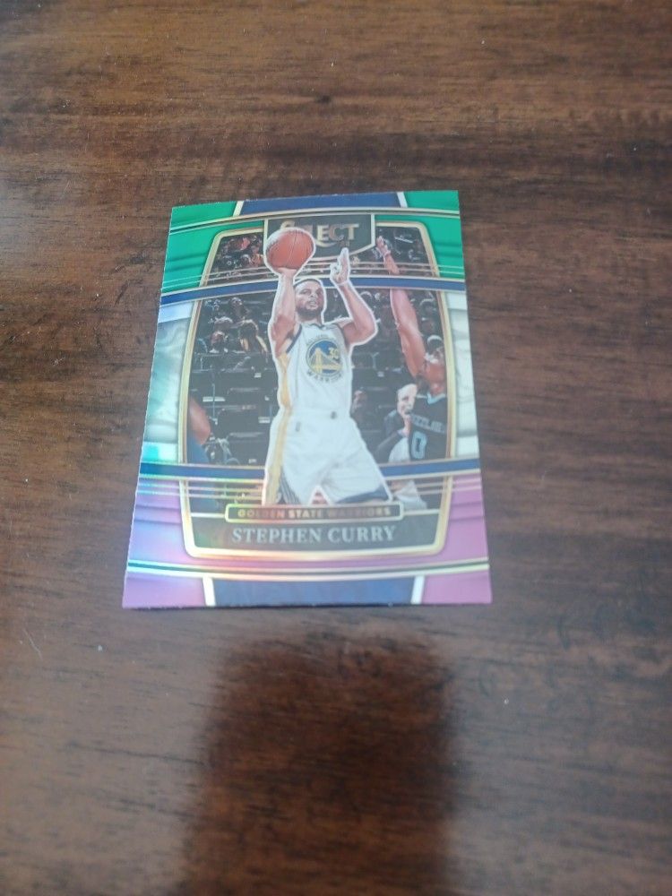 Stephen Curry Concourse Silver Prism