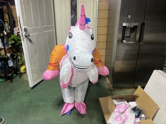 Bodysocks inflatable unicorn costume