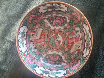 Chinese Rose Medallion Porcelain Bowl