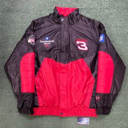 Vintage 1990s Dale Earnhardt NASCAR racing Goodwrench Service jacket
