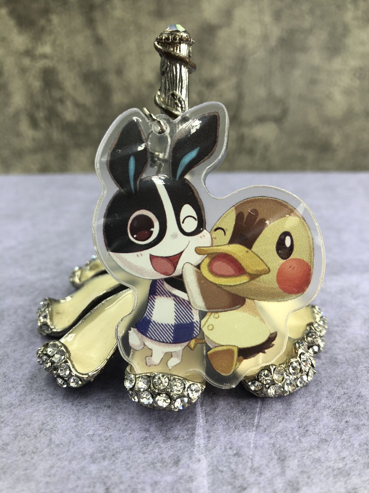 Cute Dotty and Molly Keychain Animal Crossing✨